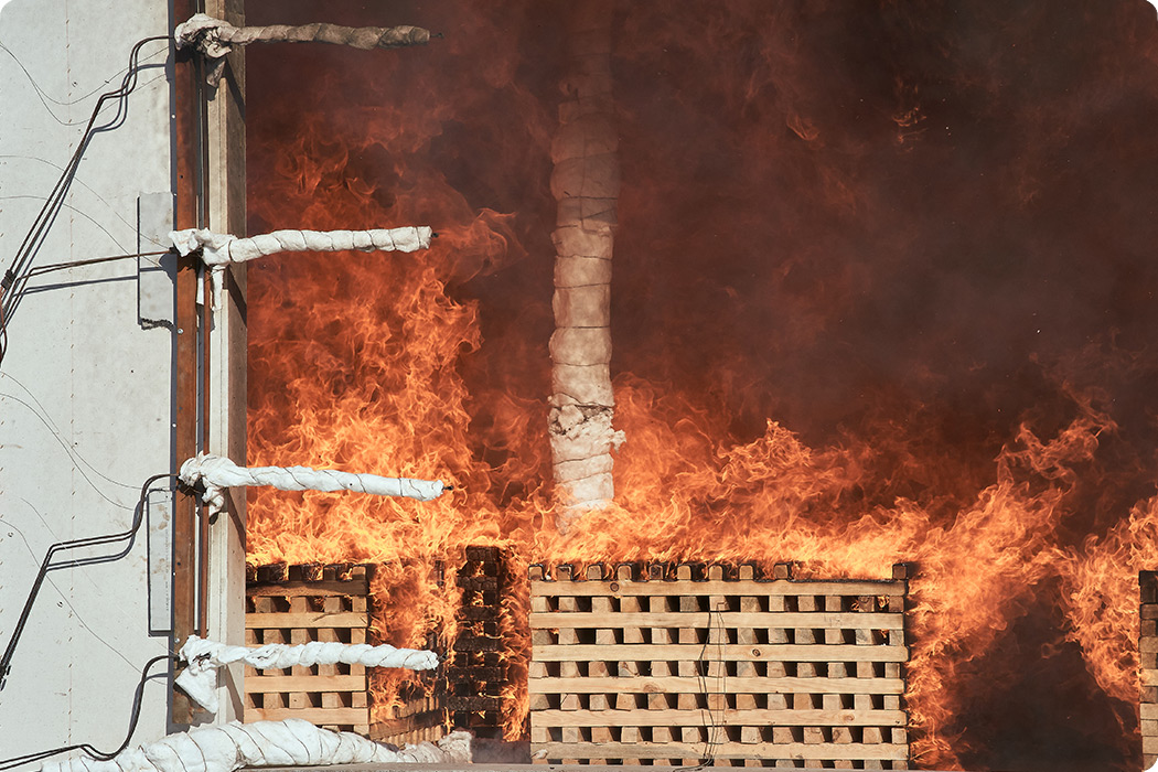 Forschung & Entwicklung durch Brandversuche aller Größenordnungen